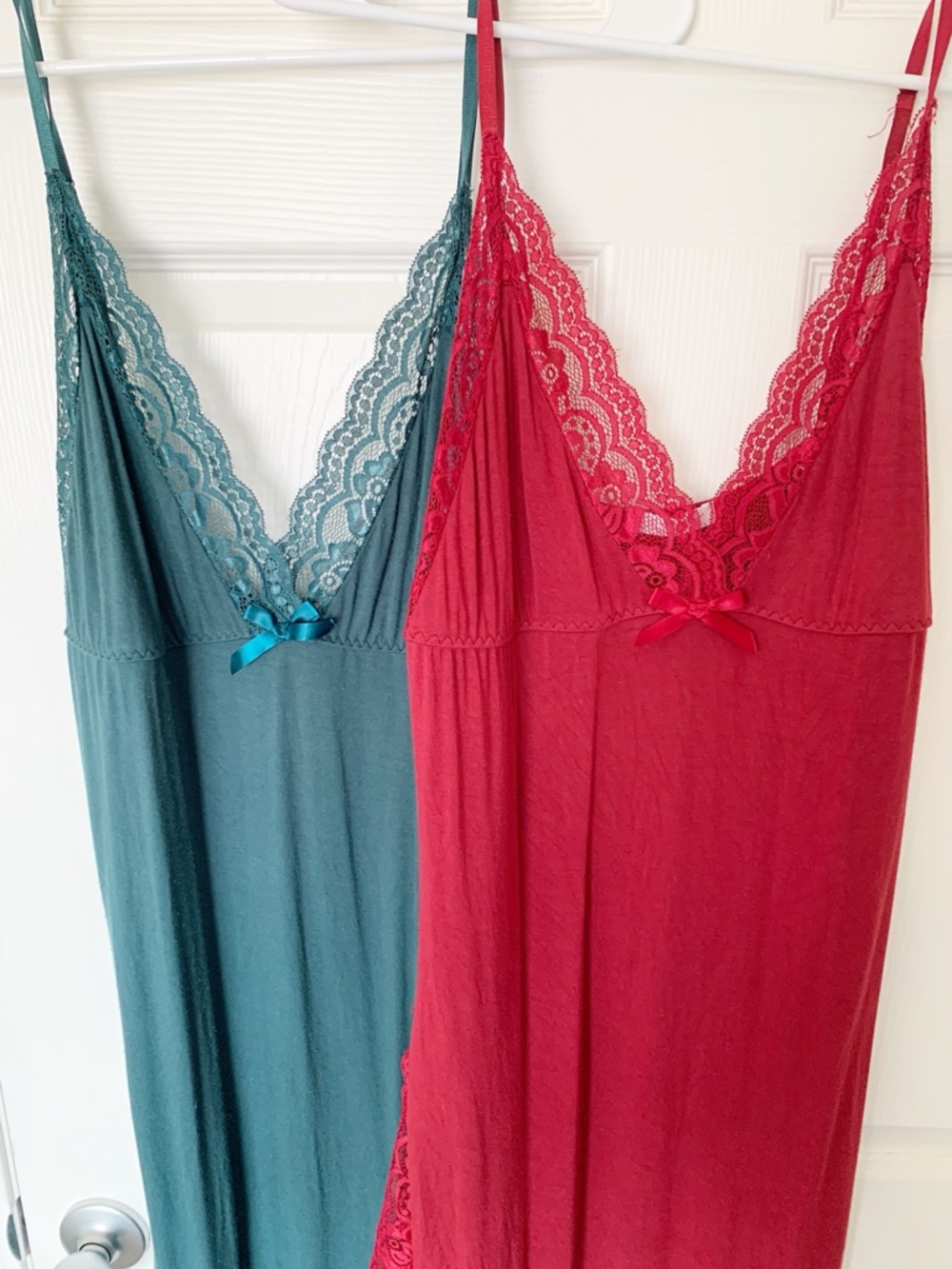 Set of 2 Avidlove Lingerie Nightgown Chemise - Picture 2 of 9